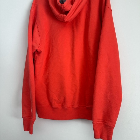 Champion Red Sweatshirt Bold Logo Athletic Wear - Picture 4 of 5